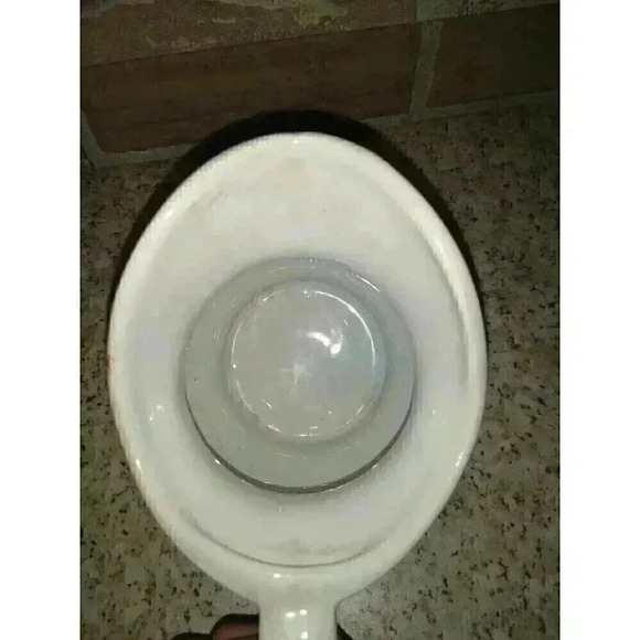 Vintage McCoy USA Ivory Small Pitcher 7528 PRETTY! - Picture 5 of 8